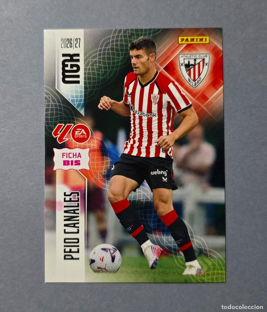 Cromos de f&uacute;tbol: 47 BIS PEIO CANALES - ATHLETIC BILBAO - MEGACRACKS 2026-27 - MGK 26/27 (NUEVO)