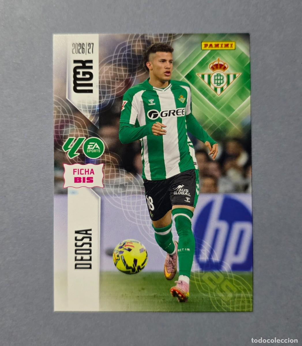 Figurine di Calcio: 100 BIS DEOSSA - BETIS - MEGACRACKS 2026-27 - MGK 26/27 (NUEVO)