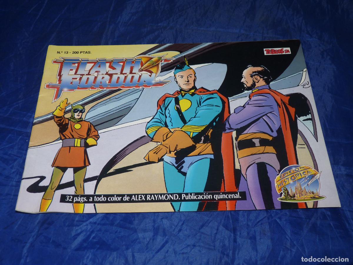 Cromos de f&uacute;tbol: FLASH GORDON, #13 EDICI&Oacute;N HIST&Oacute;RICA. EDICIONES B, OREFSLL