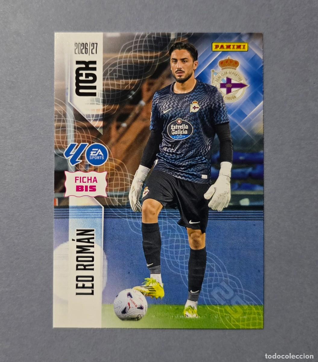 Cromos de f&uacute;tbol: 129 BIS LEO ROM&Aacute;N - DEPORTIVO CORU&Ntilde;A - MEGACRACKS 2026-27 - MGK 26/27 (NUEVO)