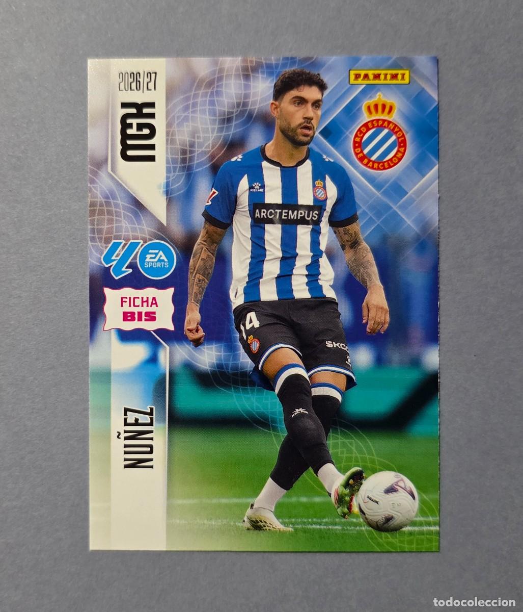 Cromos de f&uacute;tbol: 167 BIS NU&Ntilde;EZ - ESPANYOL - MEGACRACKS 2026-27 - MGK 26/27 (NUEVO)
