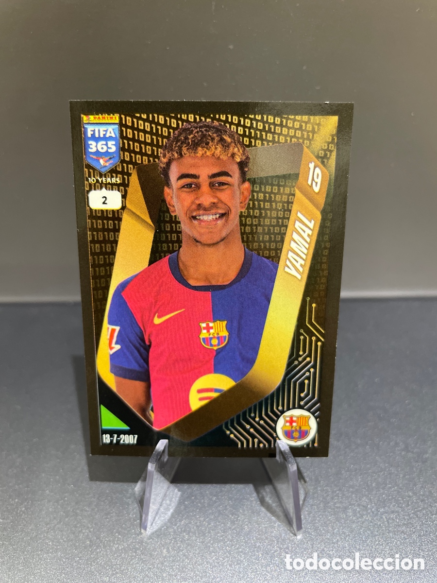 Cartes &agrave; collectionner de Football: Lamine Yamal 365 Panini FIFA 365 10 Years 2025 FC Barcelona