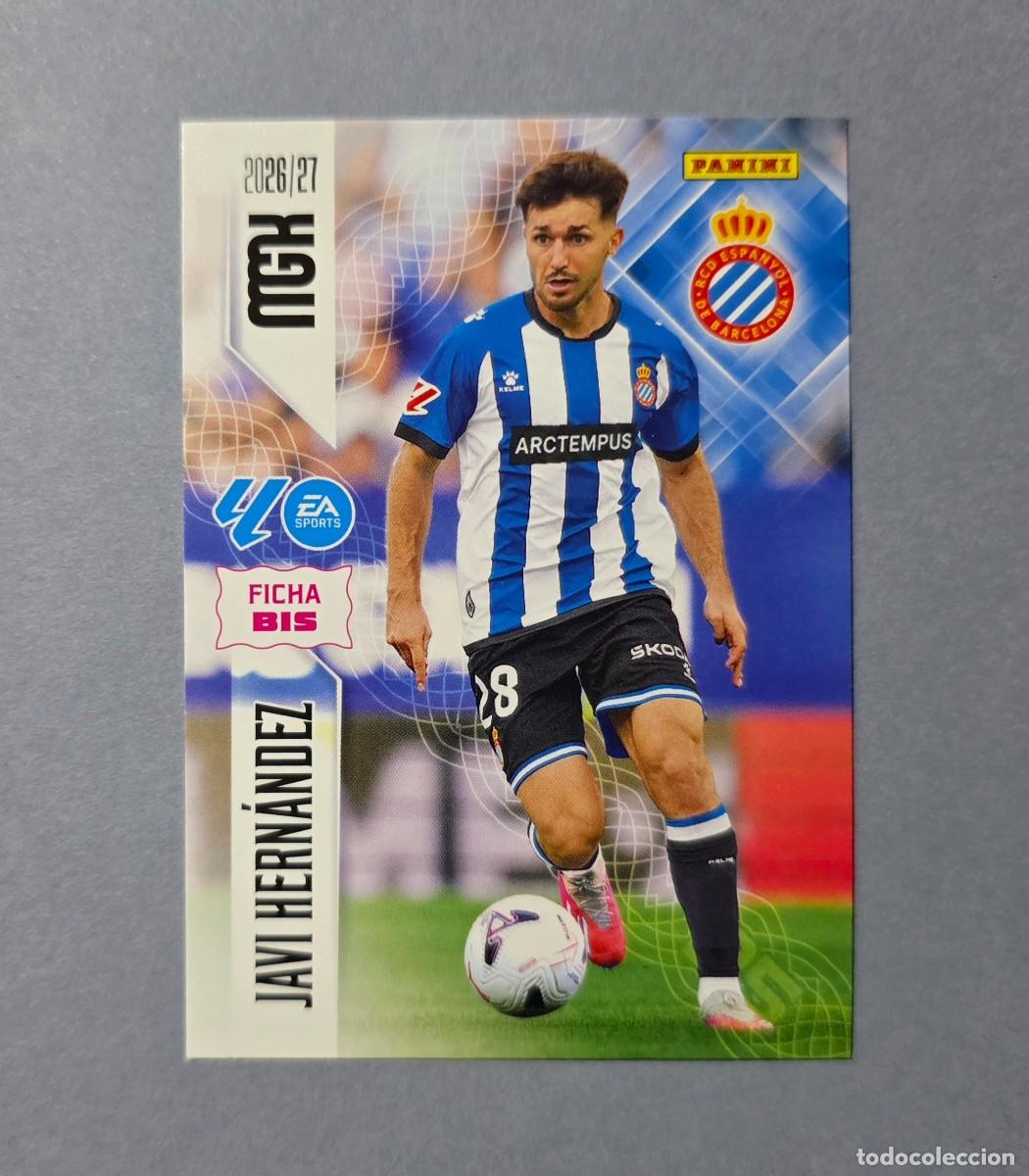 Cromos de f&uacute;tbol: 175 BIS JAVI HERN&Aacute;NDEZ - ESPANYOL - MEGACRACKS 2026-27 - MGK 26/27 (NUEVO)