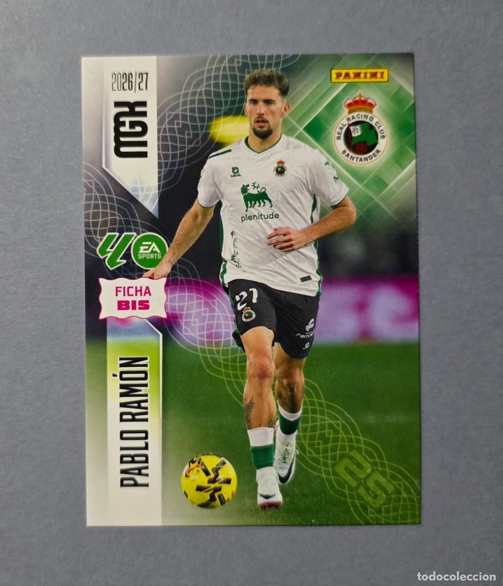 Cromos de f&uacute;tbol: 275 BIS PABLO RAM&Oacute;N - RACING SANTANDER - MEGACRACKS 2026-27 - MGK 26/27 (NUEVO)