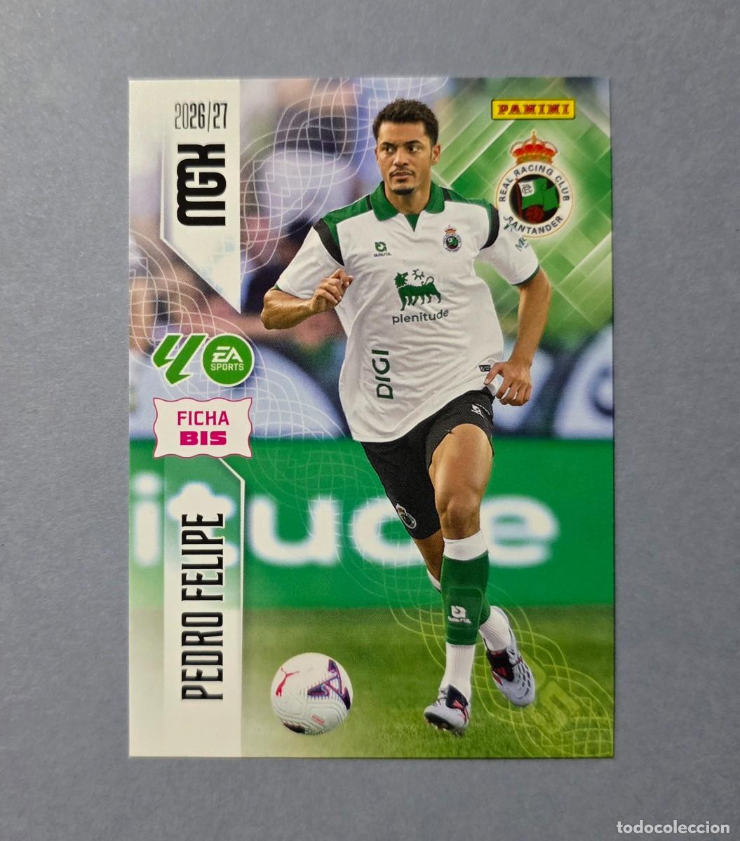 Cromos de f&uacute;tbol: 277 BIS PEDRO FELIPE - RACING SANTANDER - MEGACRACKS 2026-27 - MGK 26/27 (NUEVO)