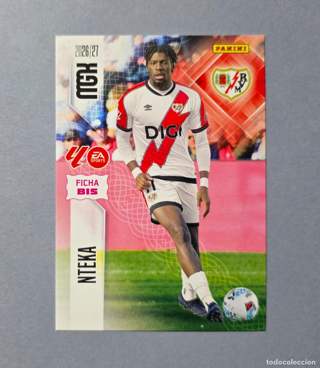 Cromos de f&uacute;tbol: 297 BIS NTEKA - RAYO VALLECANO - MEGACRACKS 2026-27 - MGK 26/27 (NUEVO)
