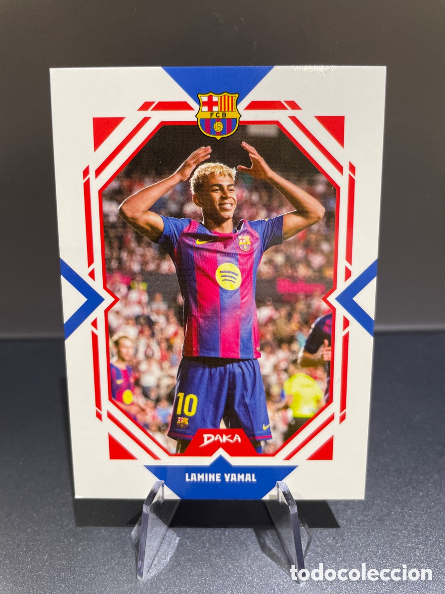Cartes &agrave; collectionner de Football: Lamine Yamal FCB-5-A Top Audience Daka 2025 FC Barcelona