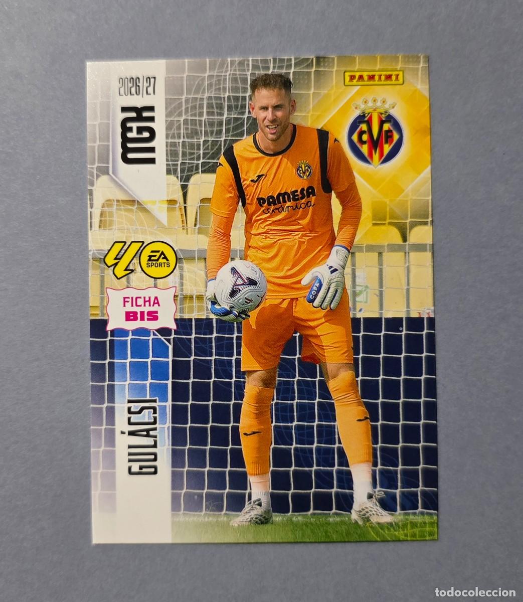 Cromos de f&uacute;tbol: 363 BIS GUL&Aacute;CSI - VILLARREAL - MEGACRACKS 2026-27 - MGK 26/27 (NUEVO)