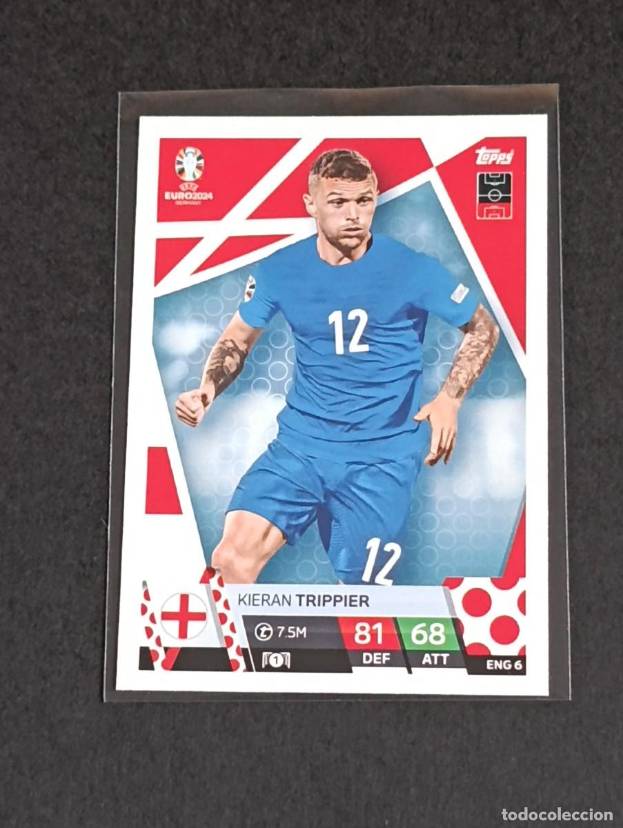 Cromos de f&uacute;tbol: TRIPPIER #ENG 6 ENGLAND INGLATERRA - TOPPS EUROCOPA 2024 MATCH ATTAX - UEFA EURO GERMANY 24 ENG6