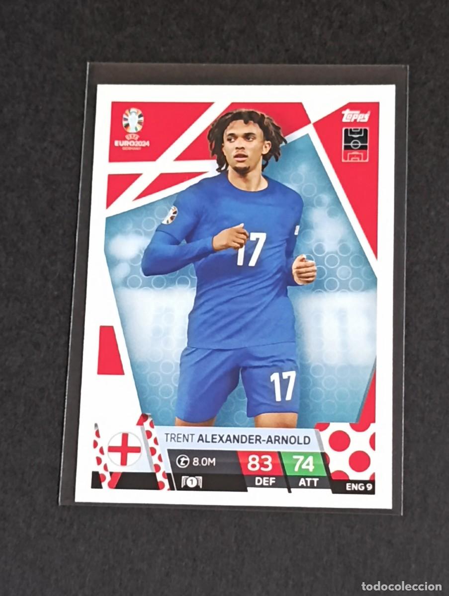 Cromos de f&uacute;tbol: ALEXANDER-ARNOLD #ENG 9 ENGLAND INGLATERRA - TOPPS EUROCOPA 2024 MATCH ATTAX - EURO GERMANY 24 ENG9