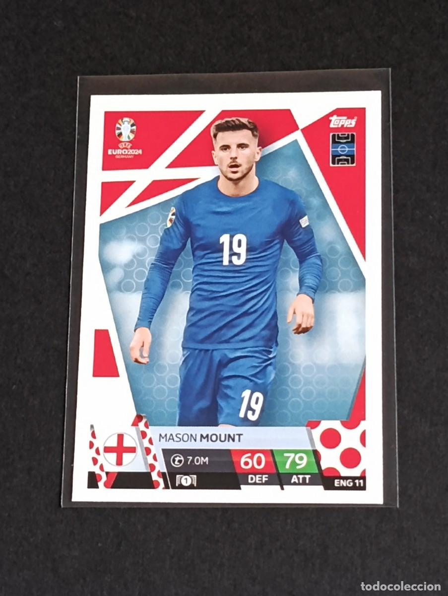 Cromos de f&uacute;tbol: MOUNT #ENG 11 ENGLAND INGLATERRA - TOPPS EUROCOPA 2024 MATCH ATTAX - UEFA EURO GERMANY 24 ENG11