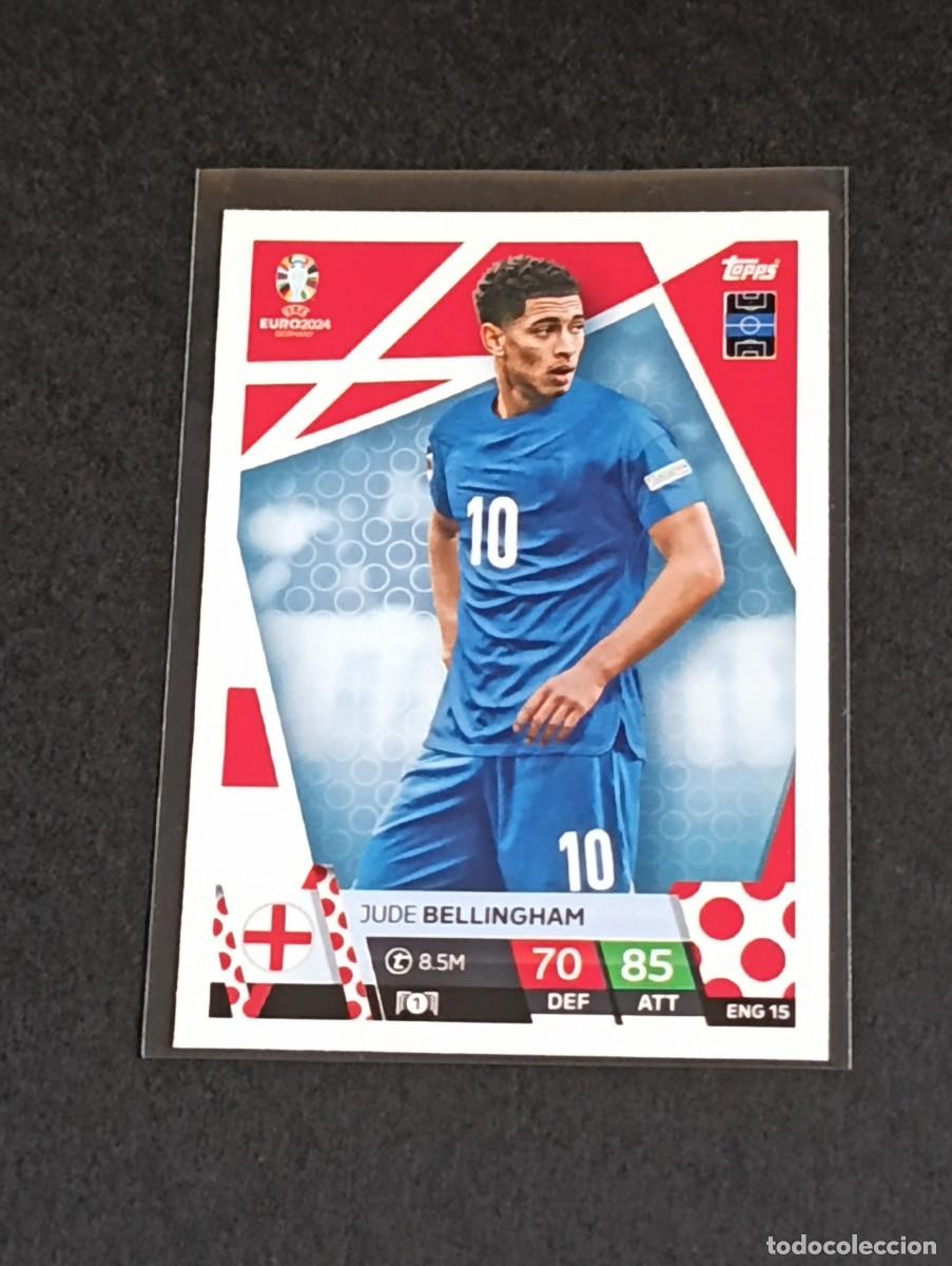 Cromos de f&uacute;tbol: BELLINGHAM #ENG 15 ENGLAND INGLATERRA - TOPPS EUROCOPA 2024 MATCH ATTAX UEFA EURO GERMANY 24 ENG15