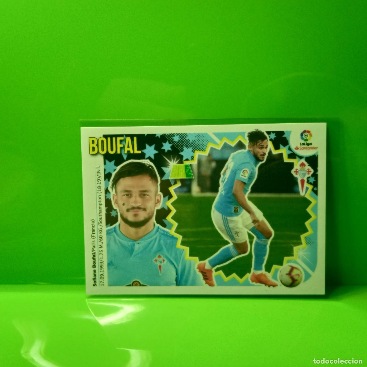Figurine di Calcio: EDICIONES ESTE 2018 2019 18 19 (&Uacute;LTIMOS FICHAJES) 39 BOUFAL CELTA DE VIGO (4&ordf; EDICI&Oacute;N)