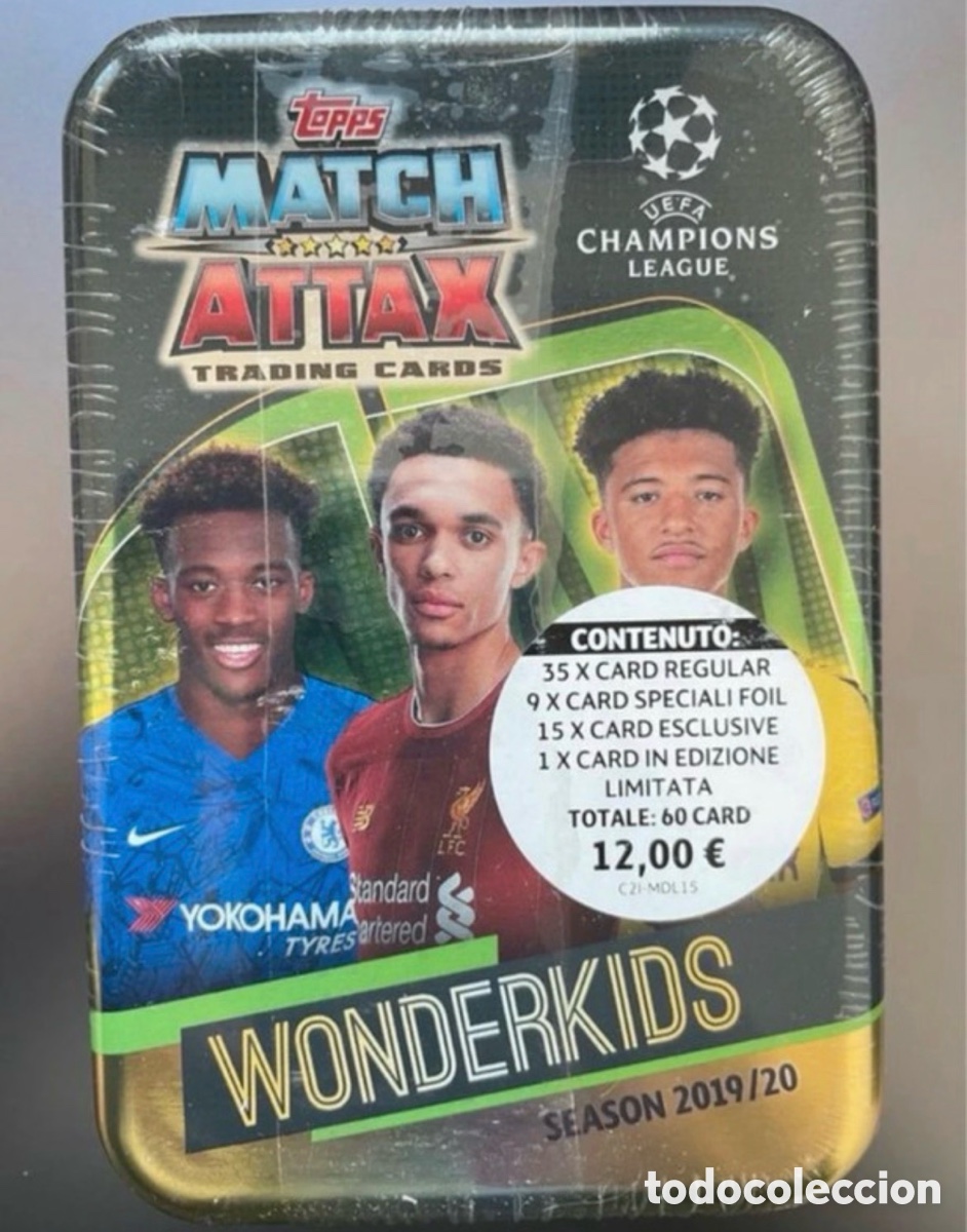 Cartes &agrave; collectionner de Football: Lata Topps Match Attax Wonderkids 2019-20