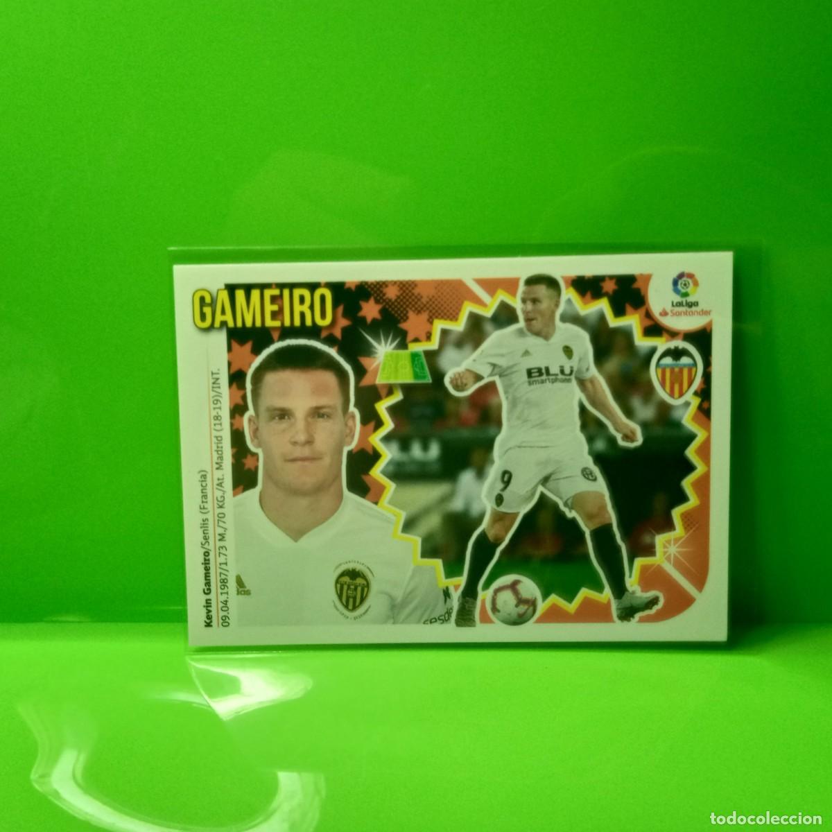 Cromos de Futebol: EDICIONES ESTE 2018 2019 18 19 (&Uacute;LTIMOS FICHAJES) 42 &acute;GAMEIRO VALENCIA CF (4&ordf; EDICI&Oacute;N)