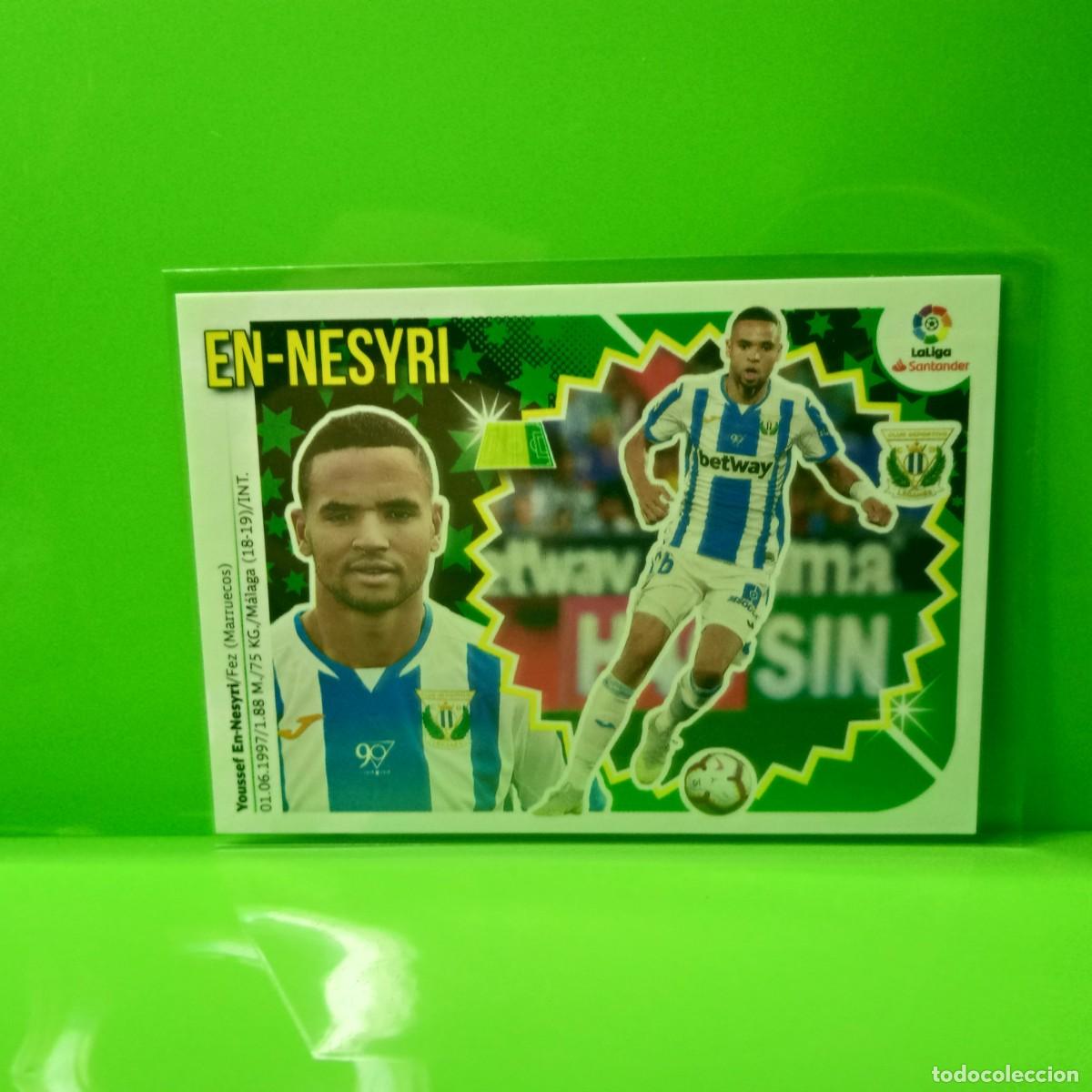 Cromos de f&uacute;tbol: EDICIONES ESTE 2018 2019 18 19 (&Uacute;LTIMOS FICHAJES) 45 EN-NESYRI C.D LEG&Aacute;NES (4&ordf; EDICI&Oacute;N)
