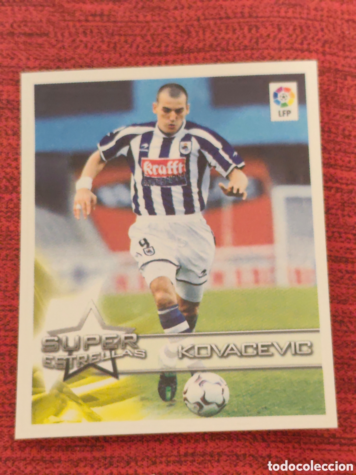 Football Stickers: 24 KOVACEVIC REAL SOCIEDAD SUPERLIGA DE ESTRELLAS 2002 2003