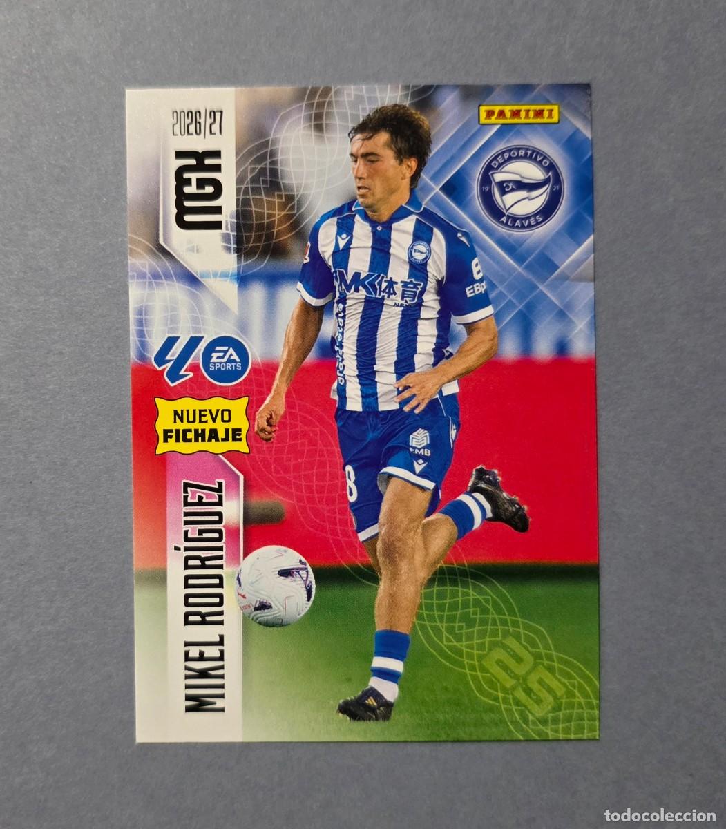 Cromos de f&uacute;tbol: 456 MIKEL RODR&Iacute;GUEZ (NUEVO FICHAJE) - ALAV&Eacute;S - MEGACRACKS 2026-27 - MGK 26/27 (NUEVO)