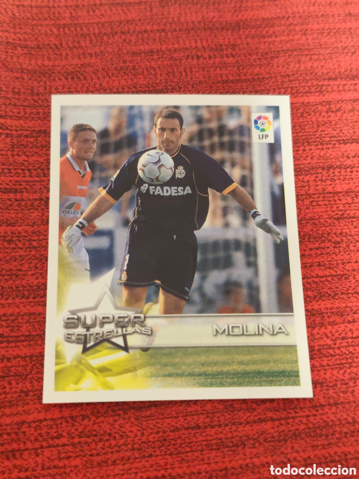 Cromos de f&uacute;tbol: 28 MOLINA DEPORTIVO SUPERLIGA DE ESTRELLAS 2002 2003