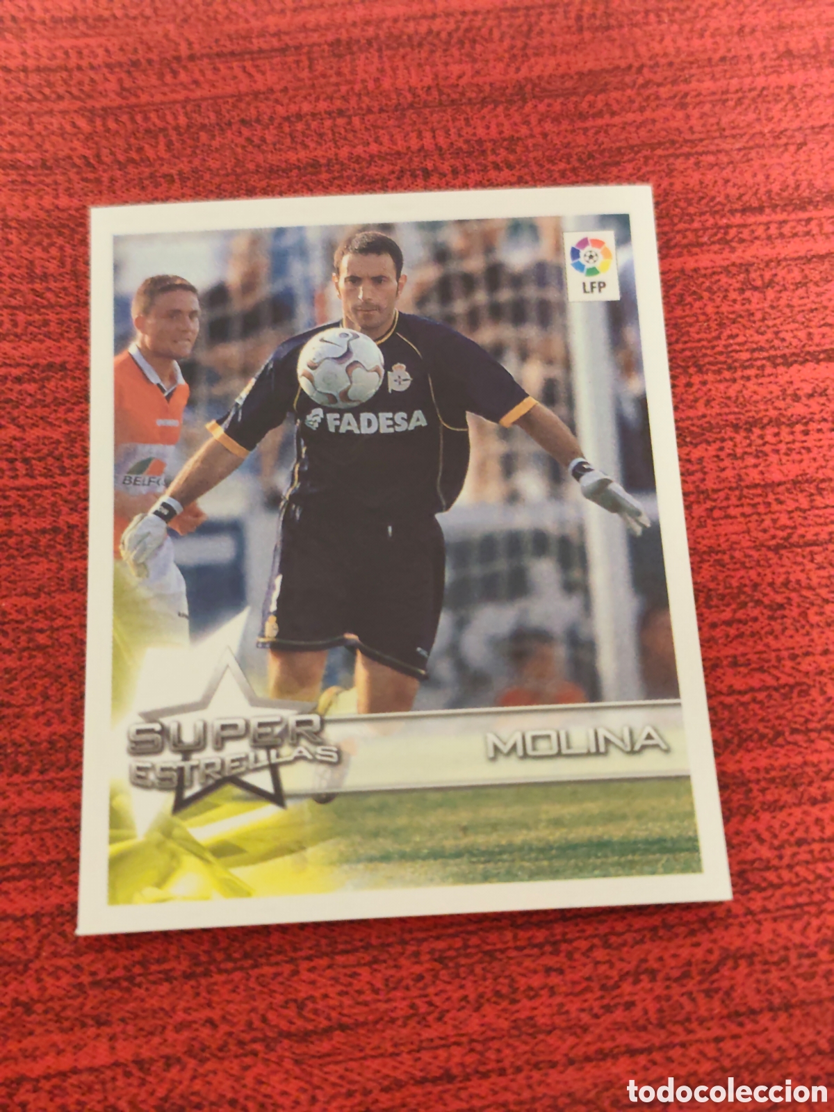 Cromos de f&uacute;tbol: 28 MOLINA DEPORTIVO SUPERLIGA DE ESTRELLAS 2002 2003