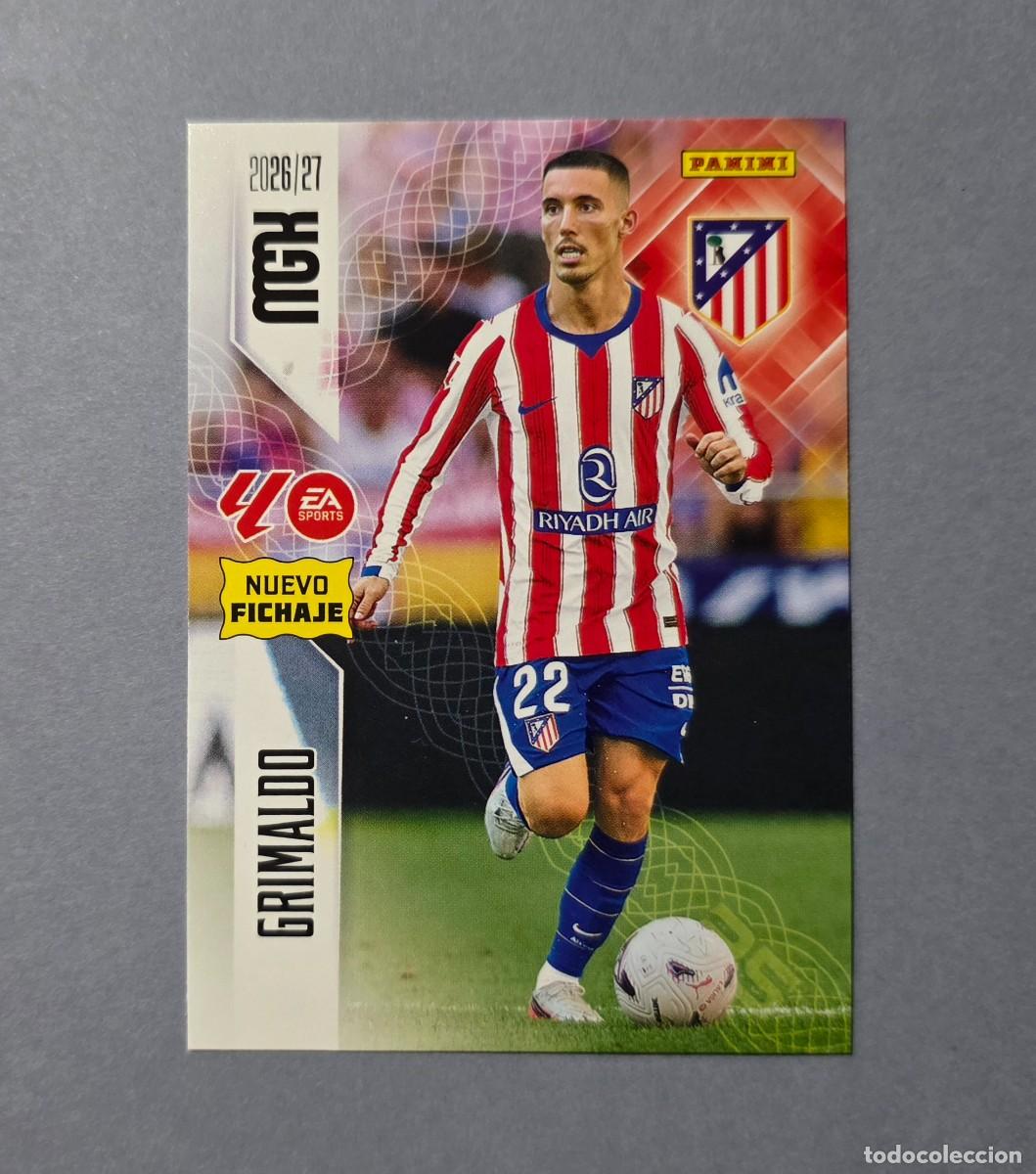 Cromos de f&uacute;tbol: 459 GRIMALDO (NUEVO FICHAJE) - ATL&Eacute;TICO MADRID - MEGACRACKS 2026-27 - MGK 26/27 (NUEVO)