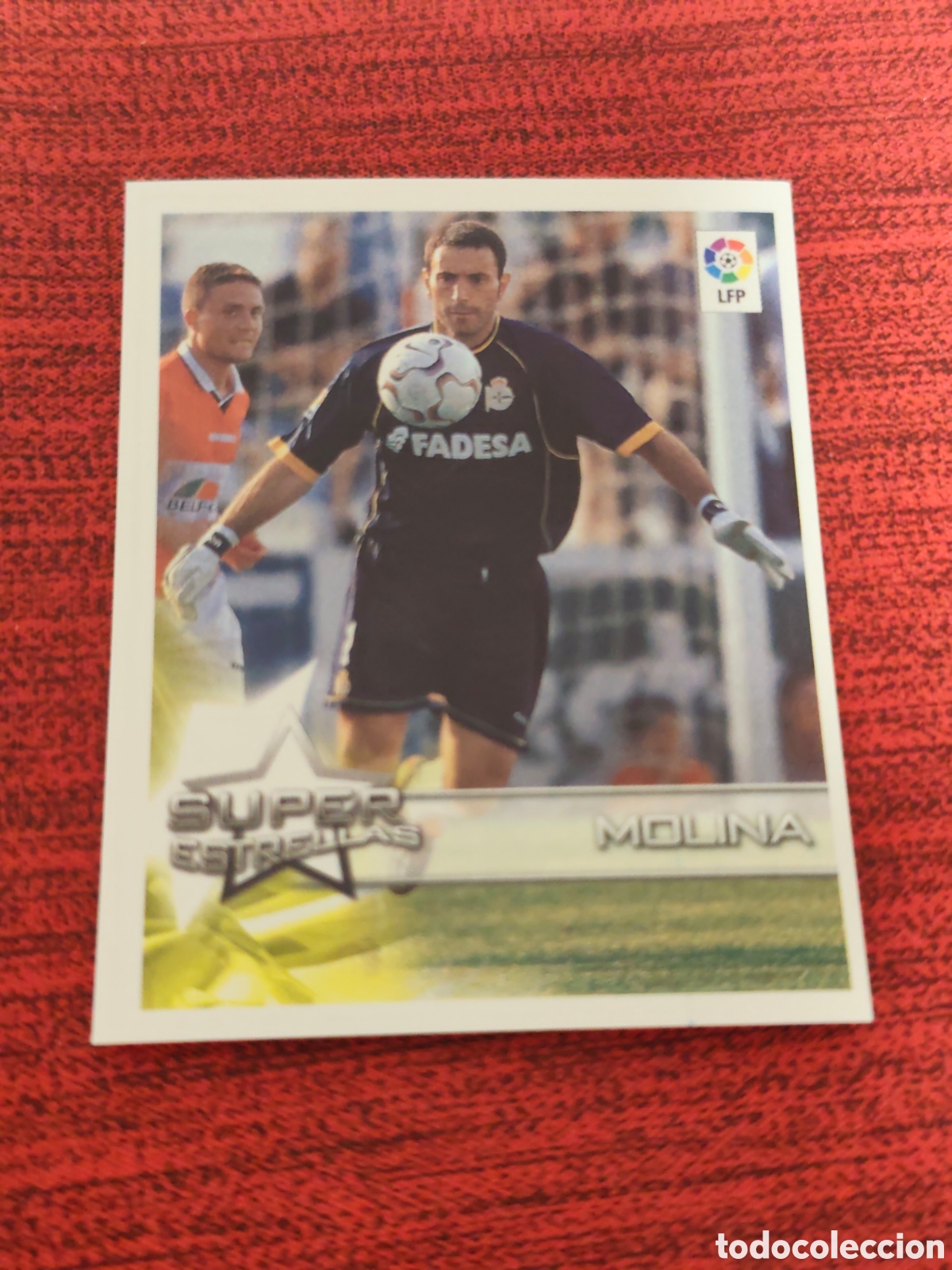 Cromos de f&uacute;tbol: 28 MOLINA DEPORTIVO SUPERLIGA DE ESTRELLAS 2002 2003