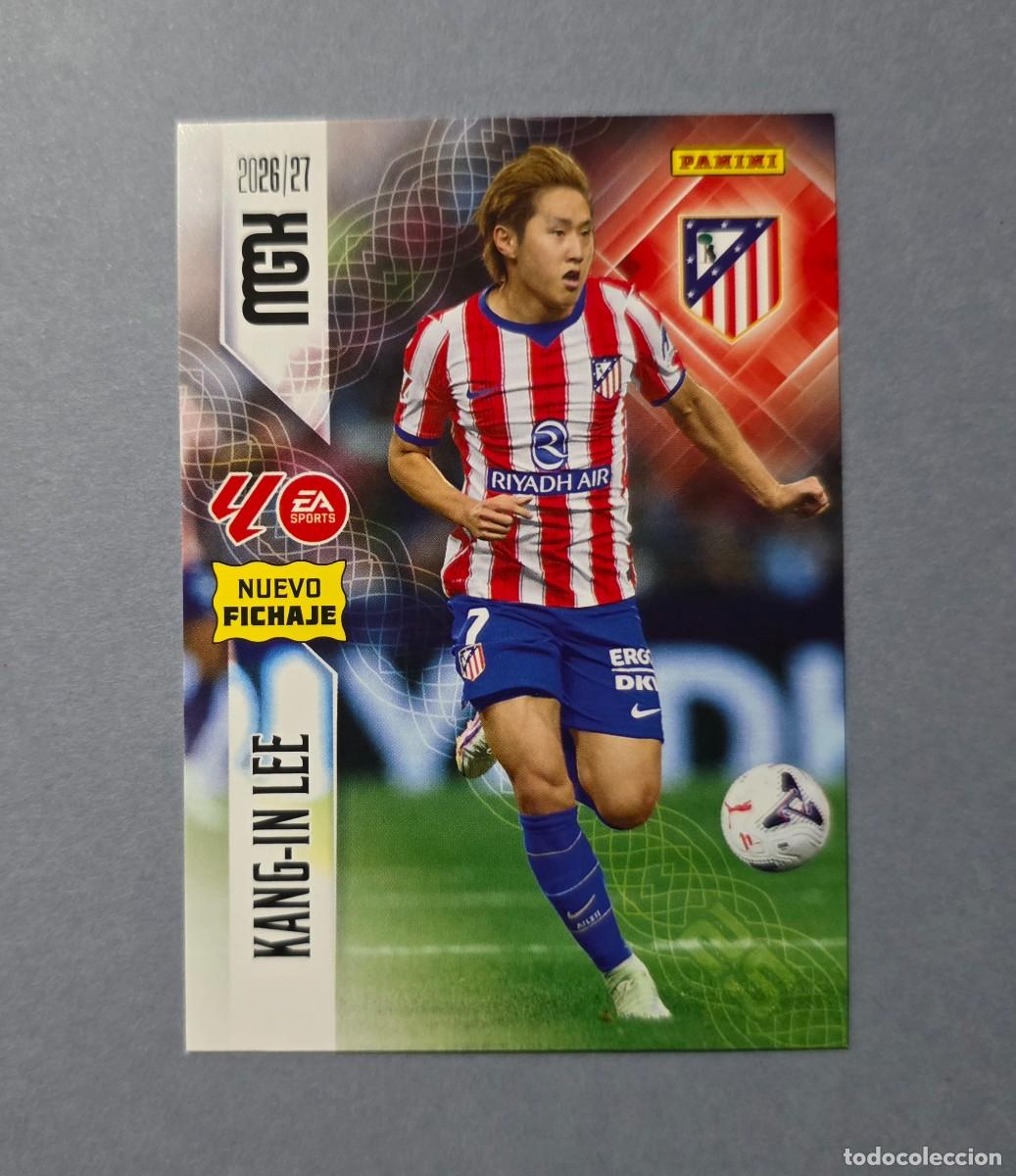 Cromos de f&uacute;tbol: 486 KANG-IN LEE (NUEVO FICHAJE) - ATL&Eacute;TICO MADRID - MEGACRACKS 2026-27 - MGK 26/27 (NUEVO)
