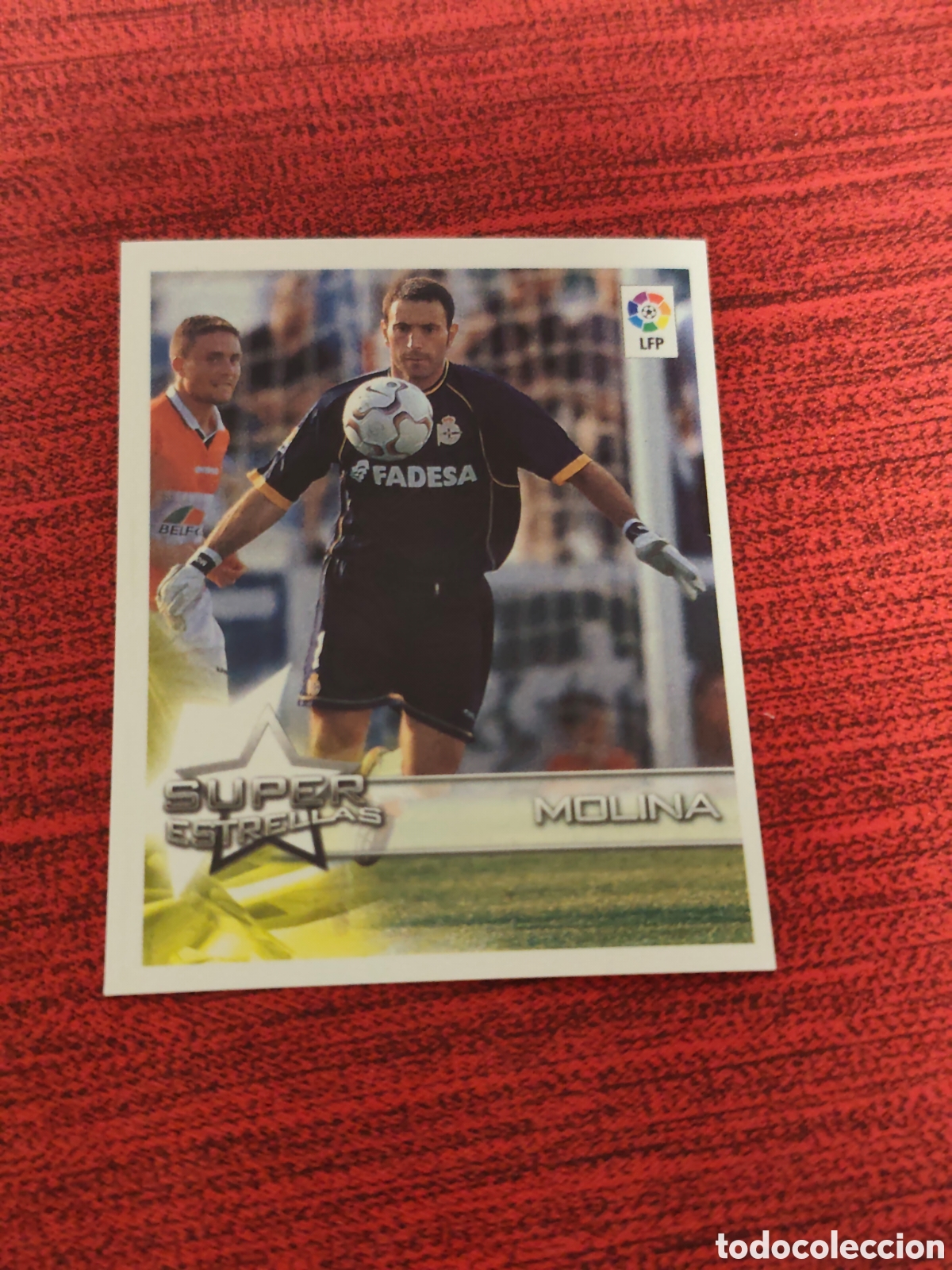 Cromos de f&uacute;tbol: 28 MOLINA DEPORTIVO SUPERLIGA DE ESTRELLAS 2002 2003
