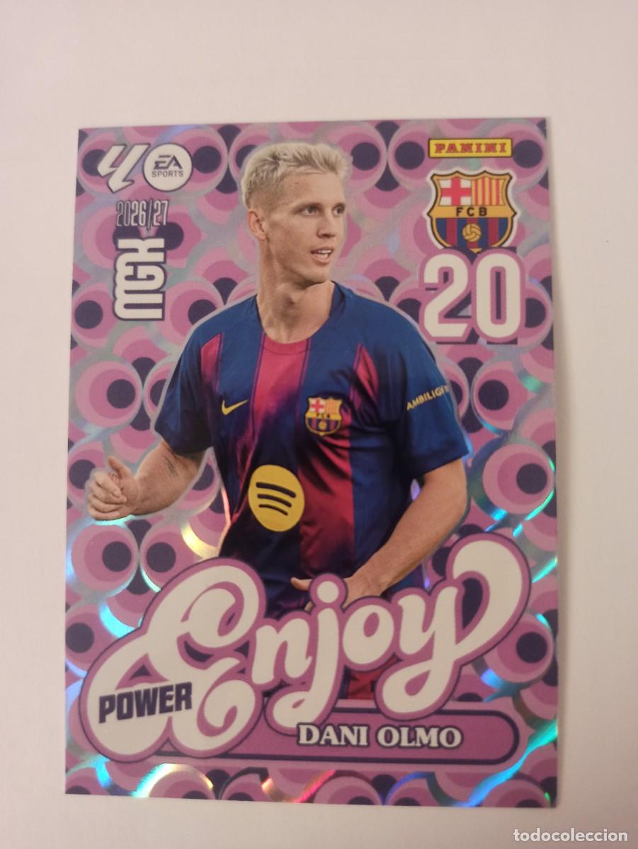 Fu&szlig;ball-Sticker: Dani Olmo 381P 381 P - Barcelona - ENJOY POWER - MEGACRACKS 2026 2027 - 26 27 - MGK