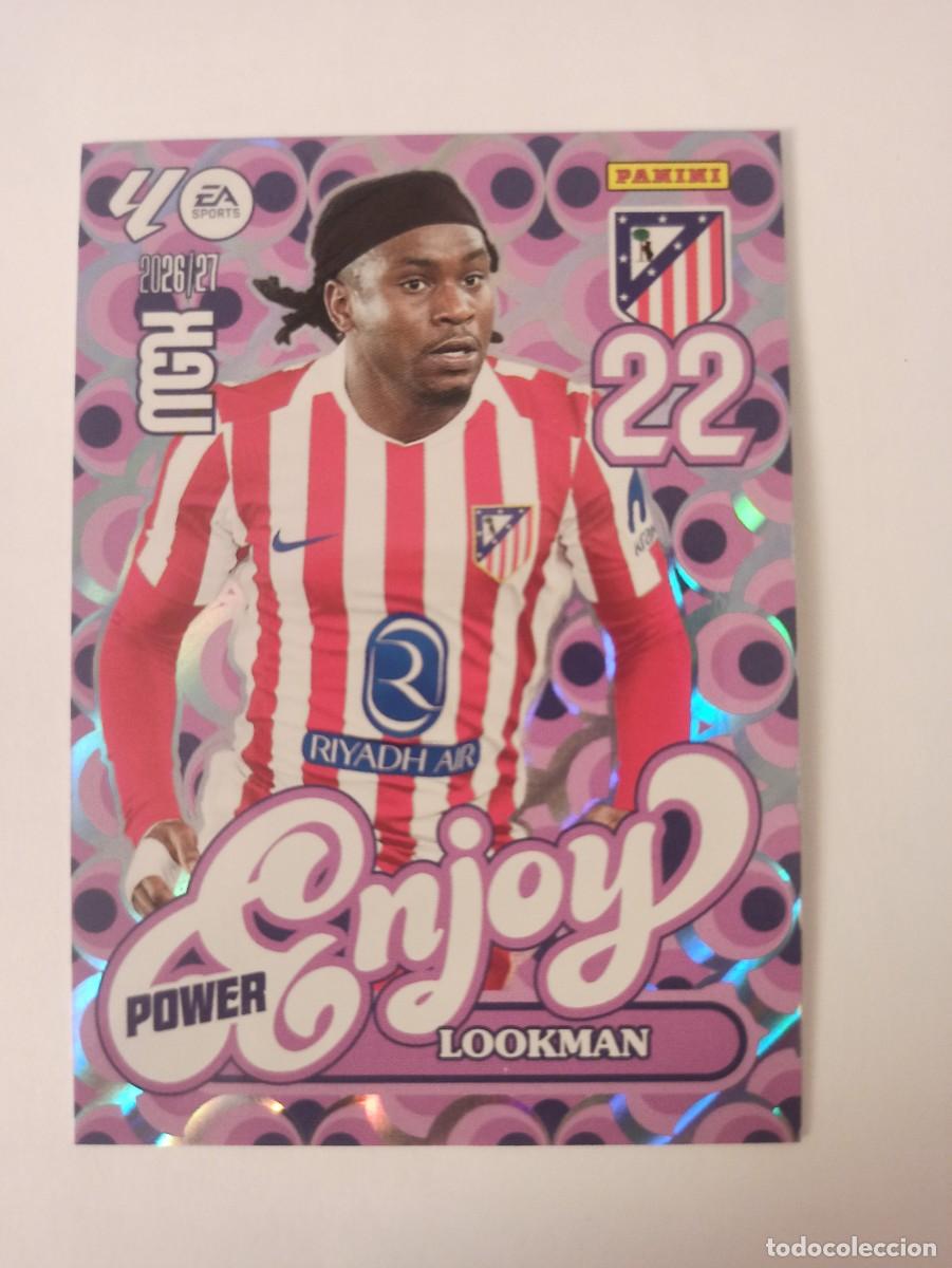 Cromos de Futebol: Lookman 385P 385 P - At. Madrid - ENJOY POWER - MEGACRACKS 2026 2027 - 26 27 - MGK
