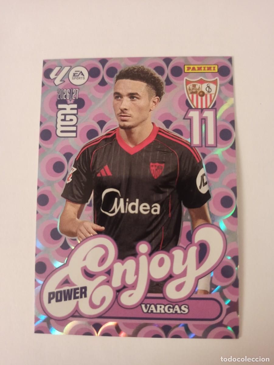 Cartes &agrave; collectionner de Football: Vargas 387P 387 P - Sevilla - ENJOY POWER - MEGACRACKS 2026 2027 - 26 27 - MGK