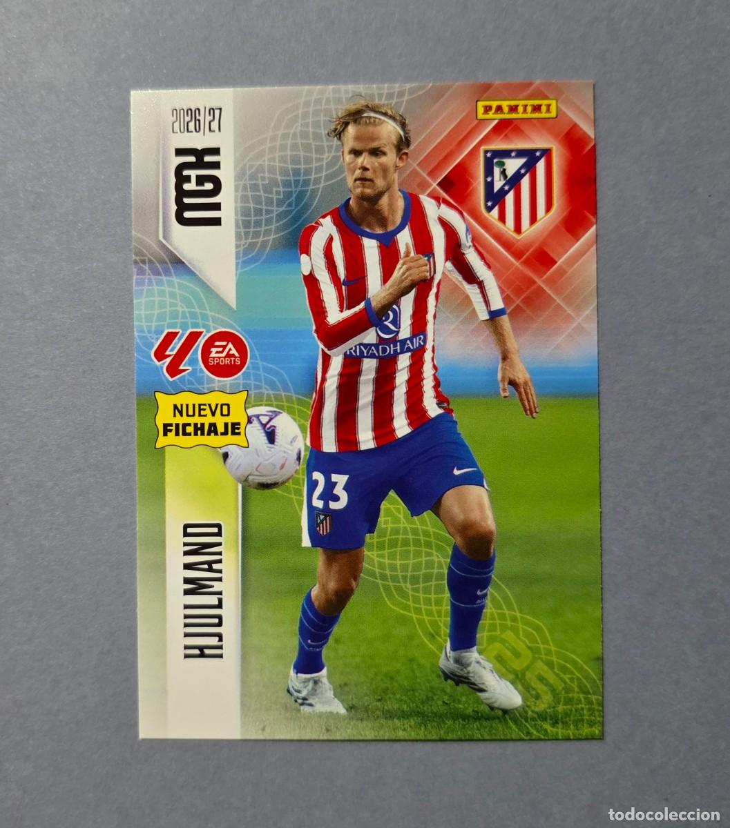 Cromos de f&uacute;tbol: 469 HJULMAND (NUEVO FICHAJE) - ATL&Eacute;TICO MADRID - MEGACRACKS 2026-27 - MGK 26/27 (NUEVO)