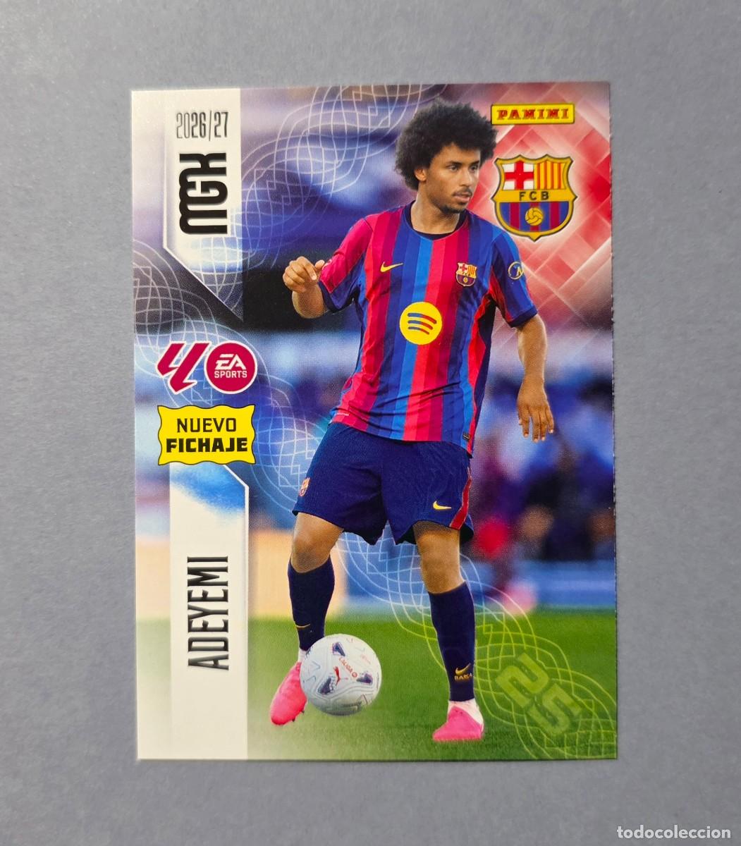 Cromos de f&uacute;tbol: 489 ADEYEMI (NUEVO FICHAJE) - BARCELONA - MEGACRACKS 2026-27 - MGK 26/27 (NUEVO)