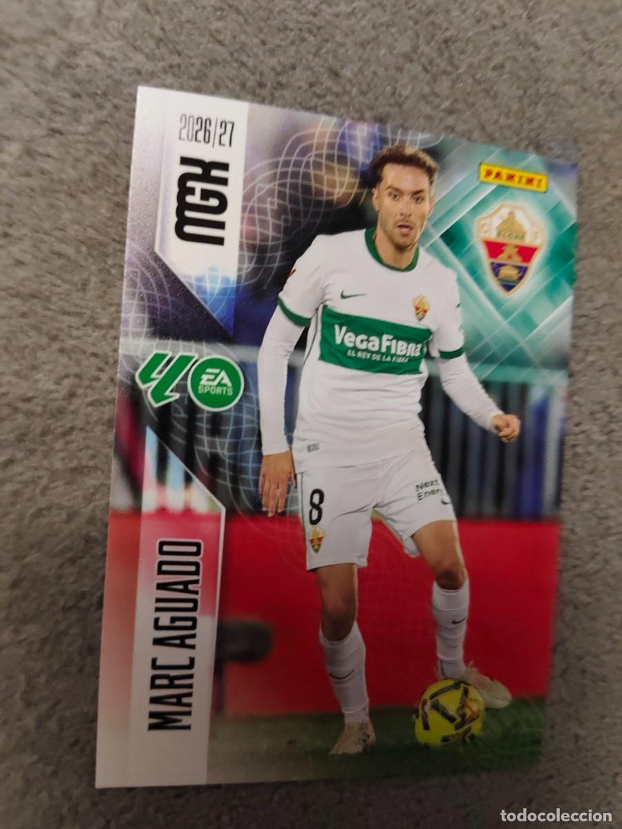 Cromos de f&uacute;tbol: 156 MEGACRACKS MGK 2026 27 MARC AGUADO ELCHE CF BASE CARD 26 2027 PANINI AAW