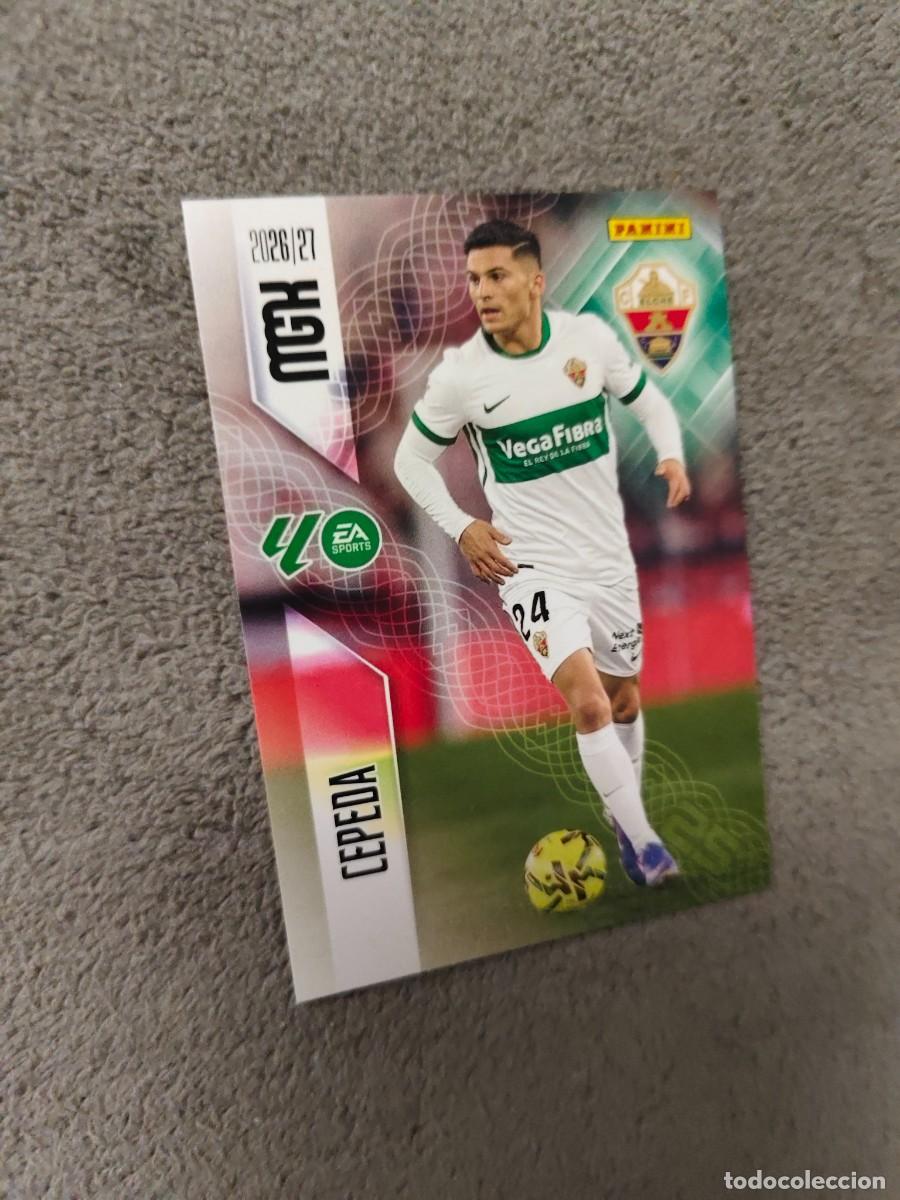 Cromos de f&uacute;tbol: 162 MEGACRACKS MGK 2026 27 CEPEDA ELCHE CF BASE CARD 26 2027 PANINI AAW