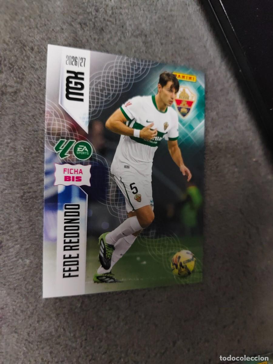 Cromos de f&uacute;tbol: 152 BIS FEDE REDONDO ELCHE CF MEGACRACKS MGK 2026 27 152BIS FICHAS BIS 26 2027 PANINI AAW