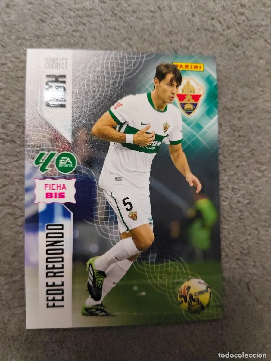 Cromos de f&uacute;tbol: 152 BIS FEDE REDONDO ELCHE CF MEGACRACKS MGK 2026 27 152BIS FICHAS BIS 26 2027 PANINI AAW