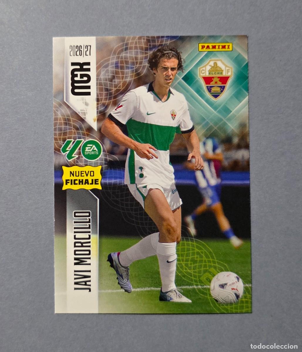 Cromos de f&uacute;tbol: 473 JAVI MORCILLO (NUEVO FICHAJE) - ELCHE - MEGACRACKS 2026-27 - MGK 26/27 (NUEVO)