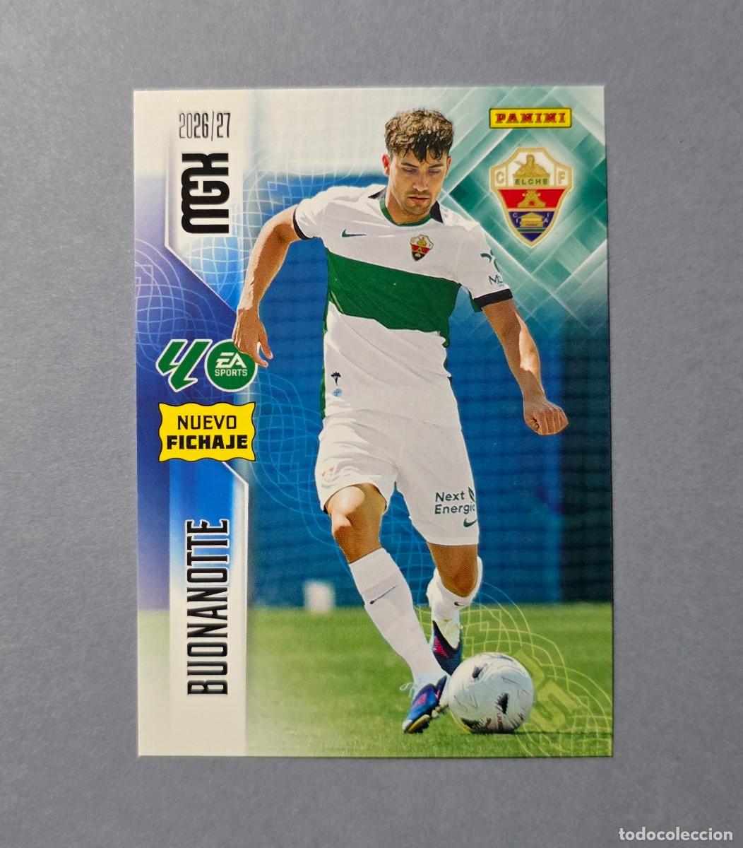 Cromos de f&uacute;tbol: 480 BUONANOTTE (NUEVO FICHAJE) - ELCHE - MEGACRACKS 2026-27 - MGK 26/27 (NUEVO)