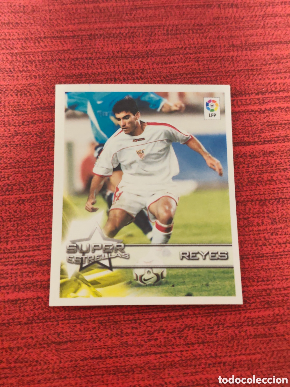 Cromos de f&uacute;tbol: 36 REYES SEVILLA SUPERLIGA DE ESTRELLAS 2002 2003