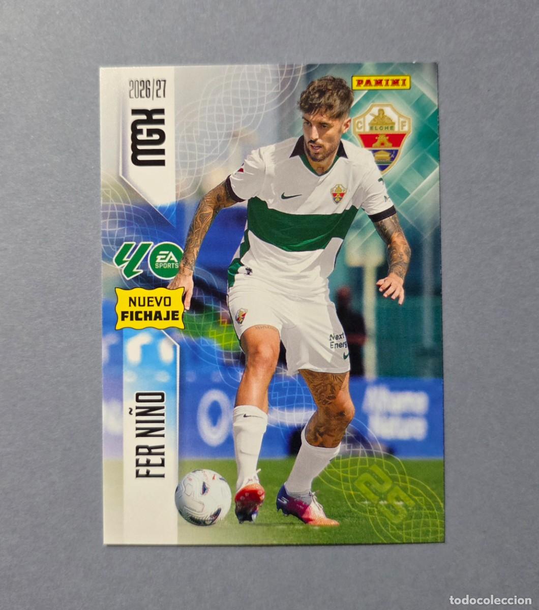 Cromos de f&uacute;tbol: 465 FER NI&Ntilde;O (NUEVO FICHAJE) - ELCHE - MEGACRACKS 2026-27 - MGK 26/27 (NUEVO)