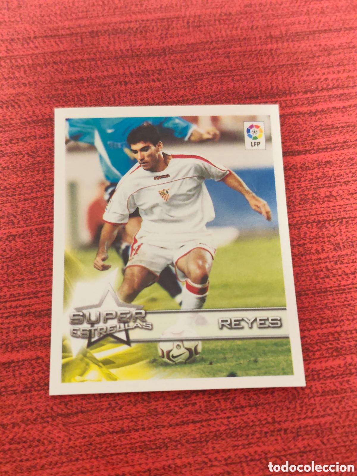 Cromos de f&uacute;tbol: 36 REYES SEVILLA SUPERLIGA DE ESTRELLAS 2002 2003