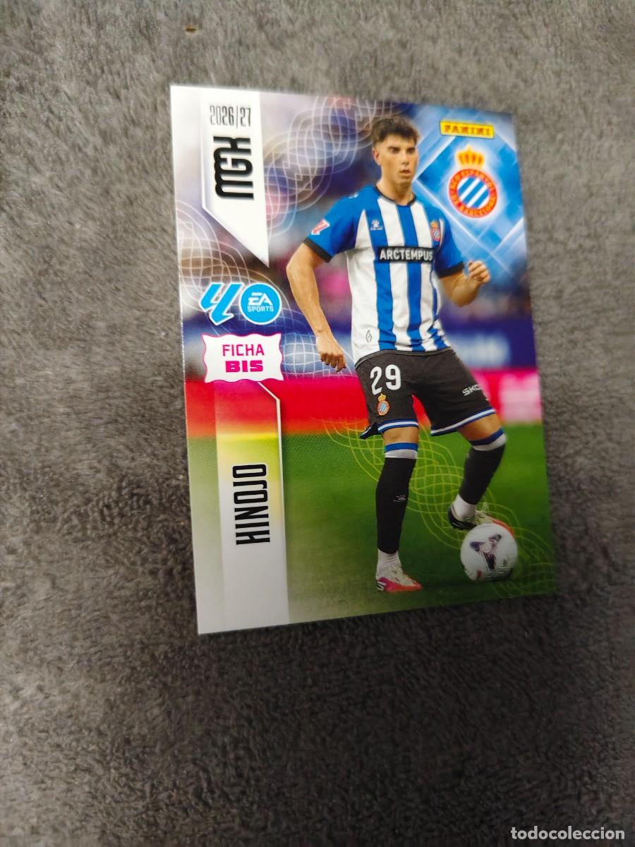 Cromos de f&uacute;tbol: 170 BIS HINOJO RCD ESPANYOL MEGACRACKS MGK 2026 27 FICHAS BIS 26 2027 PANINI AAW
