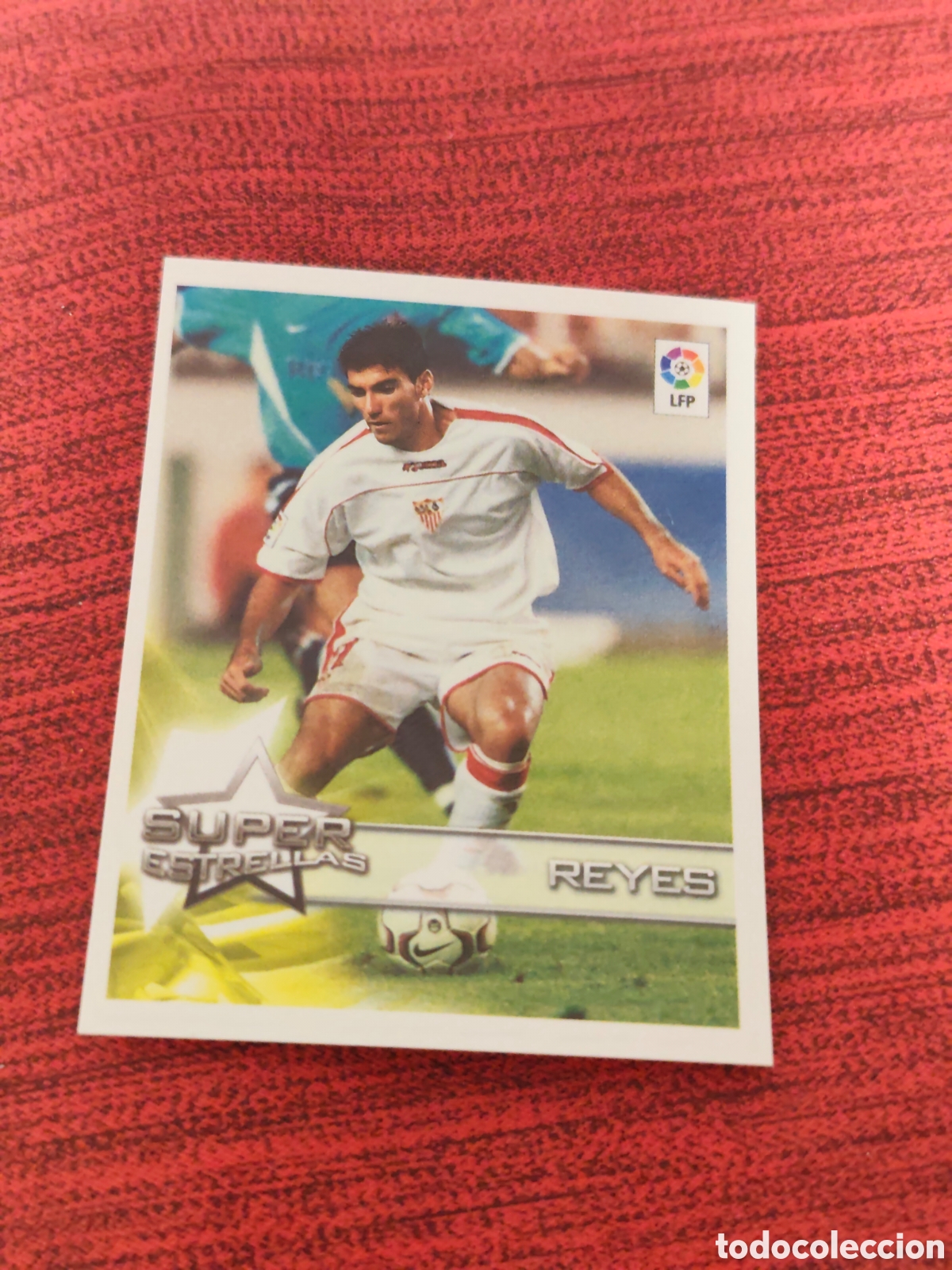 Cromos de f&uacute;tbol: 36 REYES SEVILLA SUPERLIGA DE ESTRELLAS 2002 2003