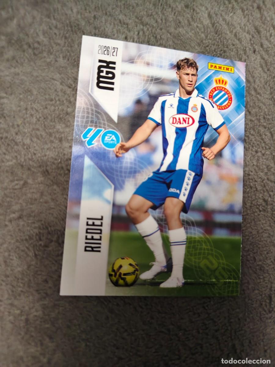 Cromos de f&uacute;tbol: 168 MEGACRACKS MGK 2026 27 RIEDAL RCD ESPANYOL BASE CARD 26 2027 PANINI AAW