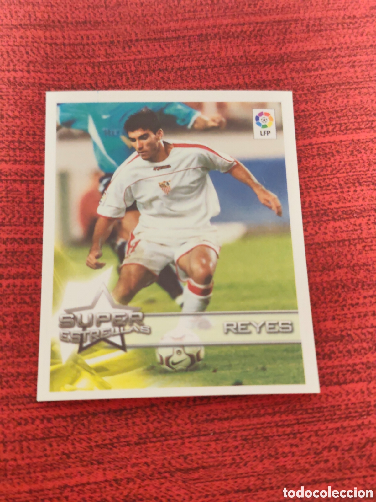 Cromos de f&uacute;tbol: 36 CARLOS SEVILLA SUPERLIGA DE ESTRELLAS 2002 200*3