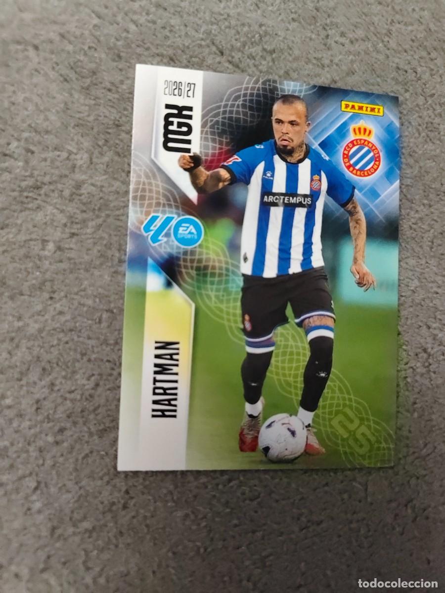 Cromos de f&uacute;tbol: 171 MEGACRACKS MGK 2026 27 HARTMAN RCD ESPANYOL BASE CARD 26 2027 PANINI AAW