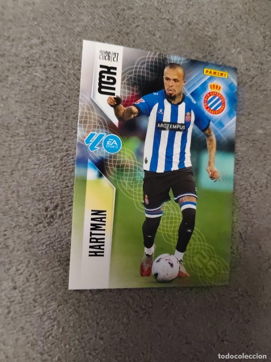 Cromos de f&uacute;tbol: 171 MEGACRACKS MGK 2026 27 HARTMAN RCD ESPANYOL BASE CARD 26 2027 PANINI AAW