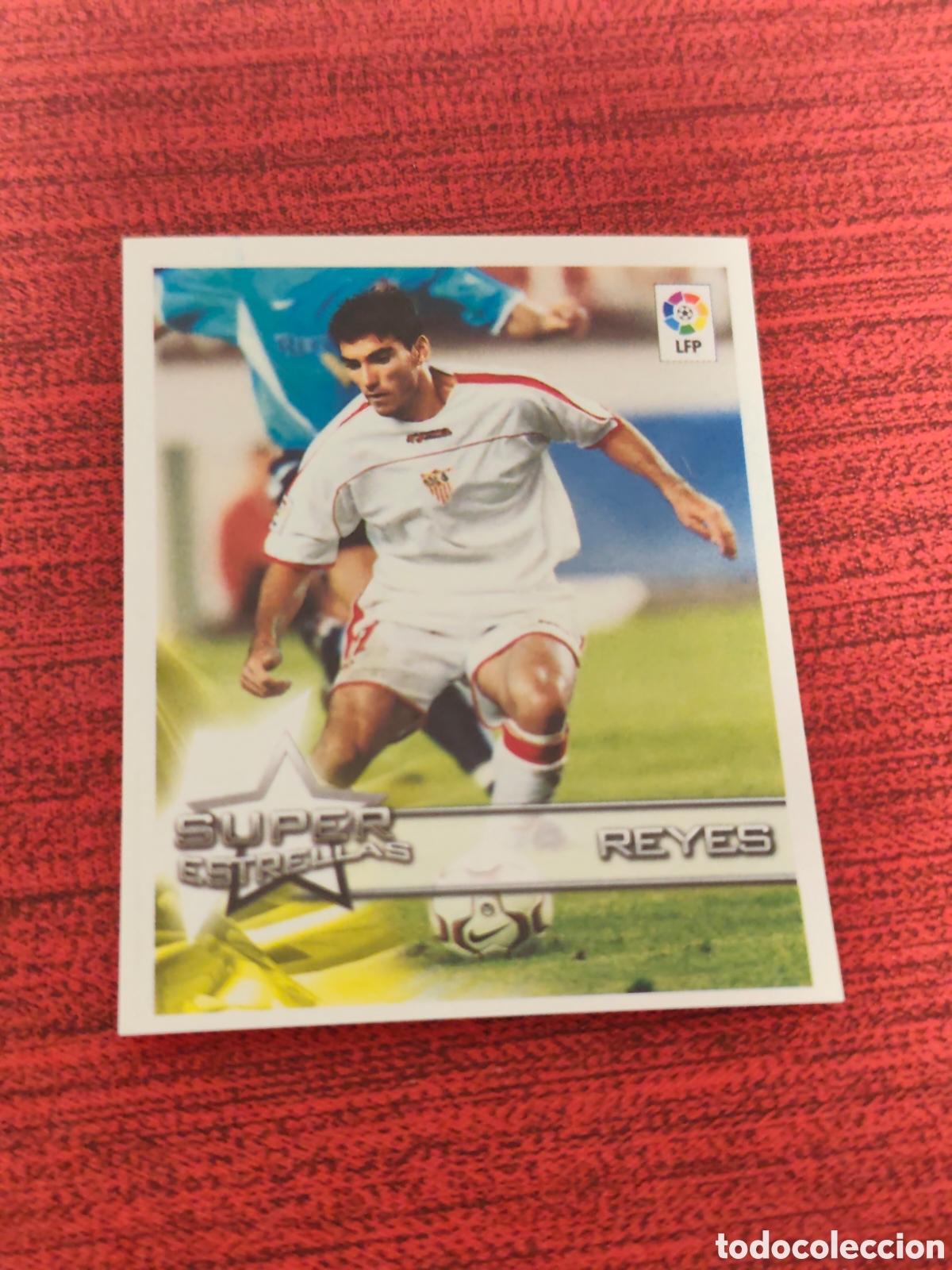 Cromos de f&uacute;tbol: 36 REYES SEVILLA SUPERLIGA DE ESTRELLAS 2002 2003