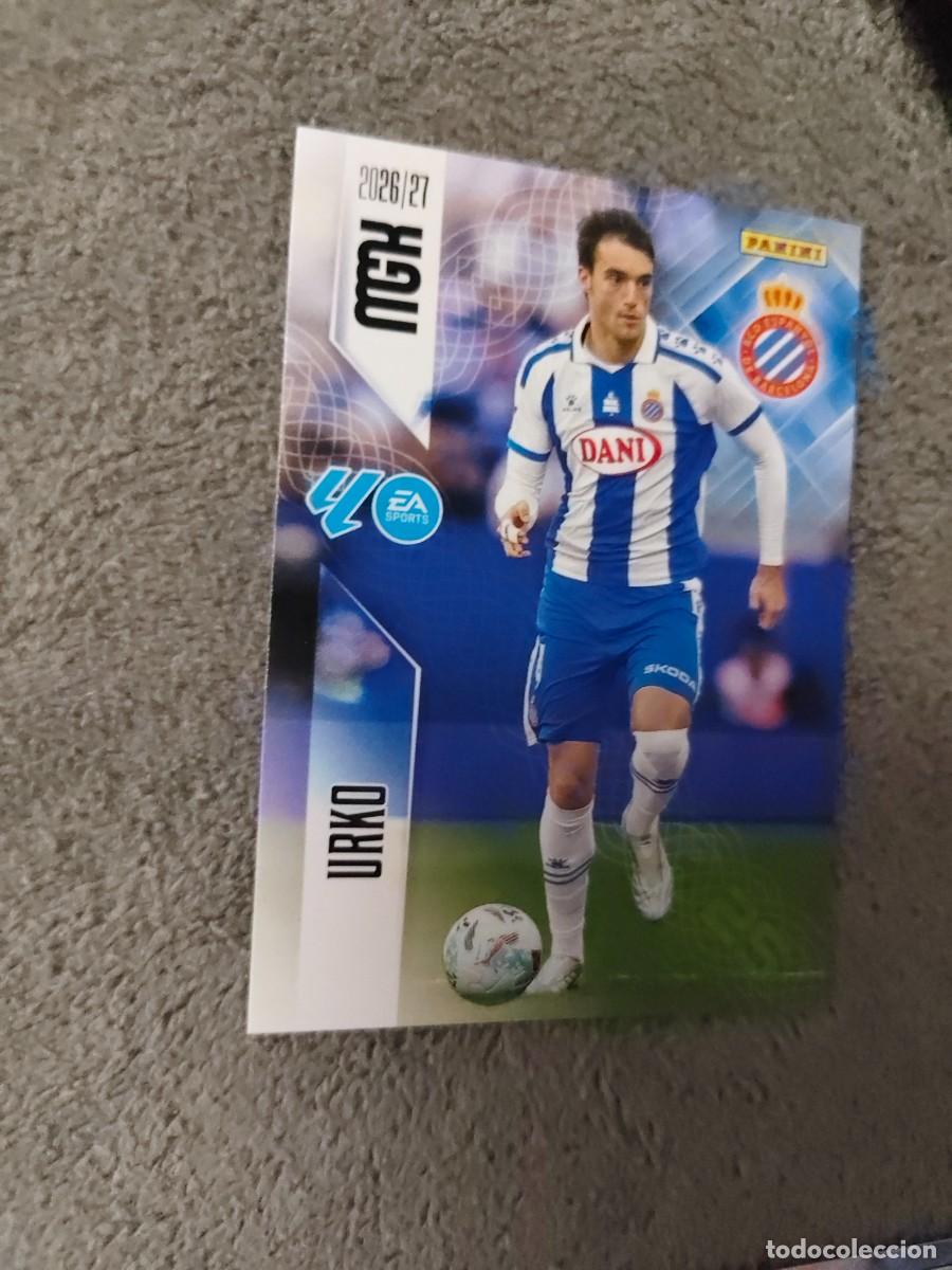 Cromos de f&uacute;tbol: 172 MEGACRACKS MGK 2026 27 URKO RCD ESPANYOL BASE CARD 26 2027 PANINI AAW